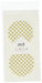 MT CASA 50 mm Seal Circle Sticker - Dot Gold (Pack of 10