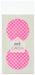 MT CASA 50 mm Seal Circle Sticker - Dot Pink Base (Pack of 10