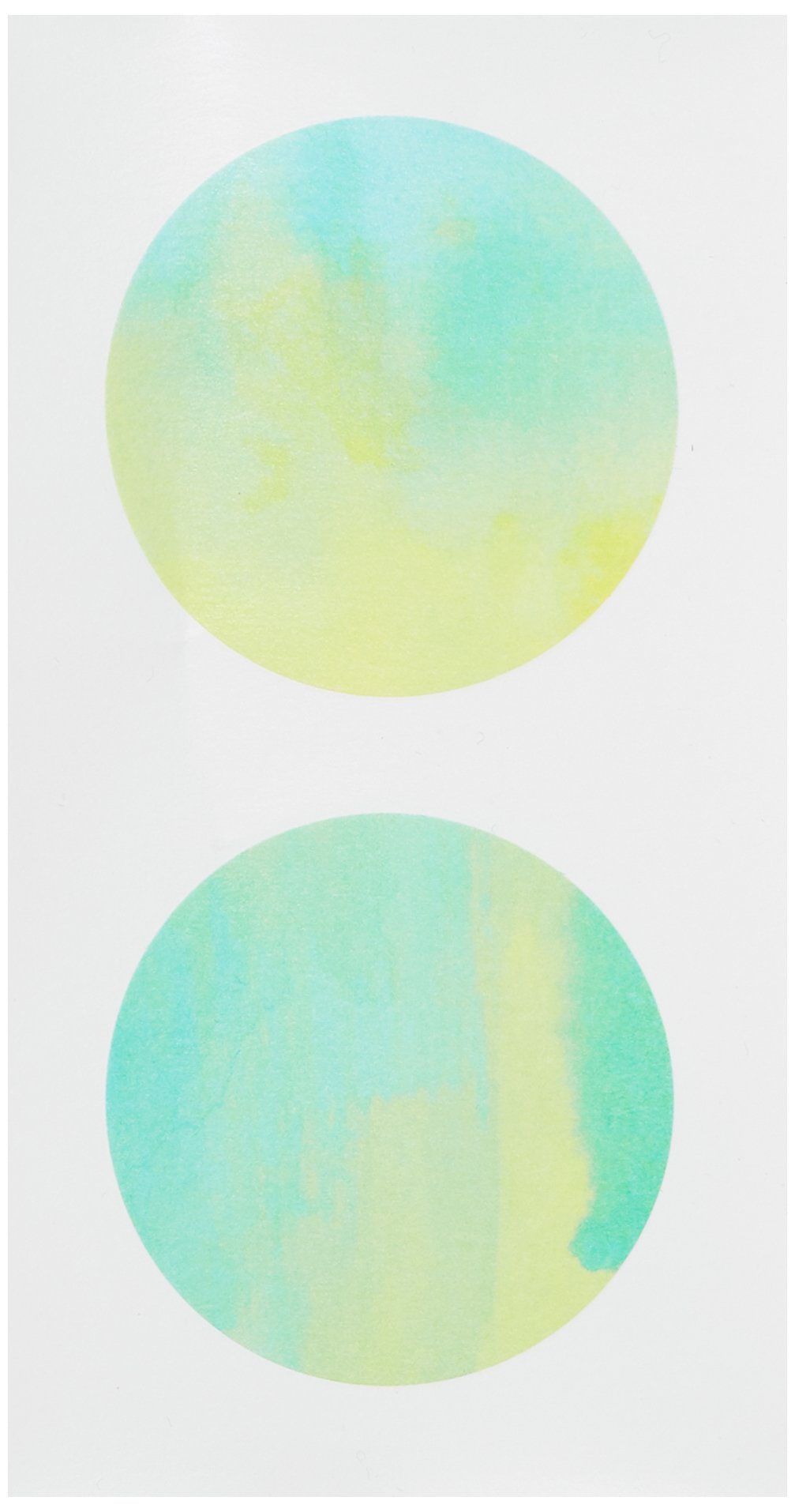MT CASA 50 mm Seal Circle Sticker - Watercolour (Pack of 10