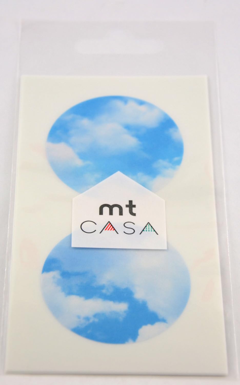 MT CASA 50 mm Seal Circle Sticker - Blue Sky (Pack of 10