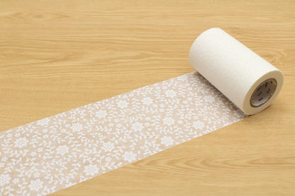 MT Casa Shade Washi Paper Masking Tape : 3-1/2 in. x 33 ft. (Lace Flower