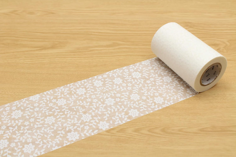 MT Casa Shade Washi Paper Masking Tape : 3-1/2 in. x 33 ft. (Lace Flower