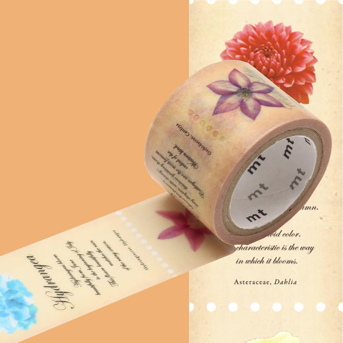 MT"Fab Flower Dot Punch" Washi Masking Tape