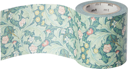 MT"William Morris Leicester" Washi Masking Tape,Transparent,50mm x 10m