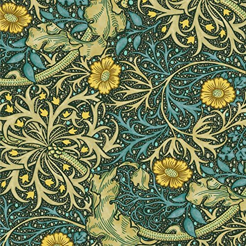 MT MTWRMI58Z 155 mm x 5 m "William Morris Seaweed" Wrapping Paper