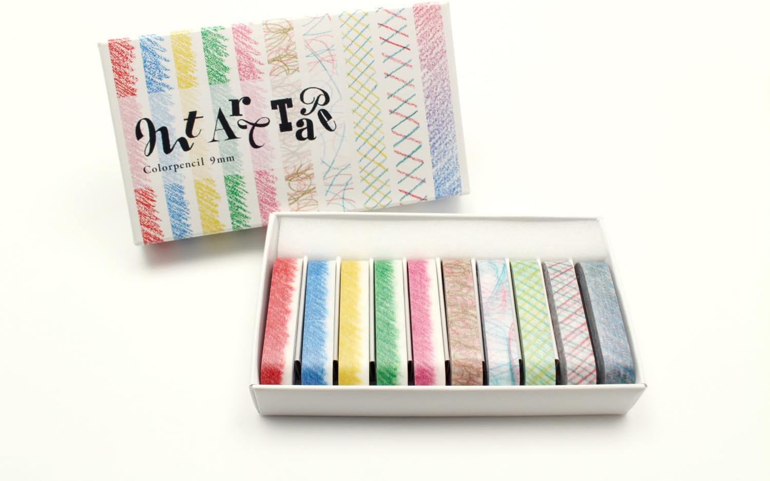 MT MTART06Z 9 mm Art Tape Pencils (Pack of 10