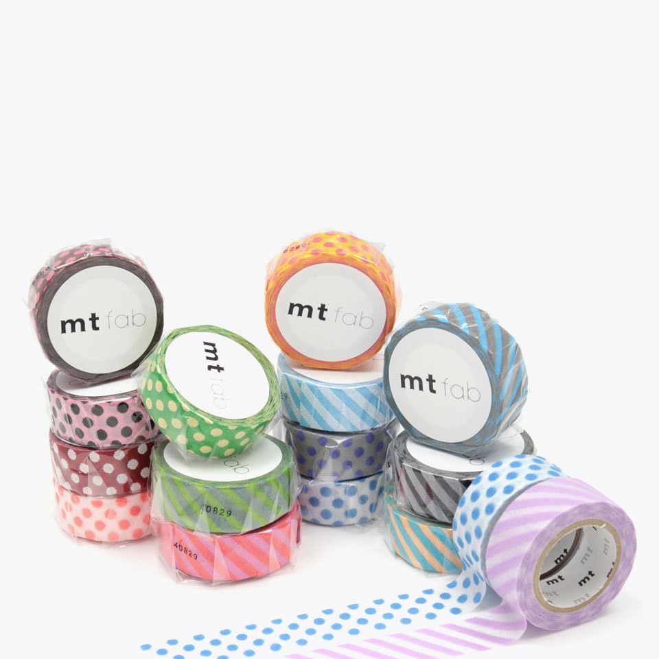 MT MTHK1P12 Fab Metallic Green Dust 'Washi' Masking Tape