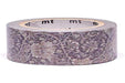 MT William Morris Pure Kamperfoelie & Tullip Zwarte Inkt Maskeertape 2,0 cm breed 7 m lang
