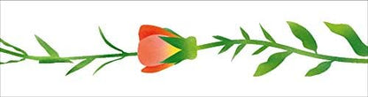 MT ex 'Flower Line' washi Masking Tape - 1 Roll