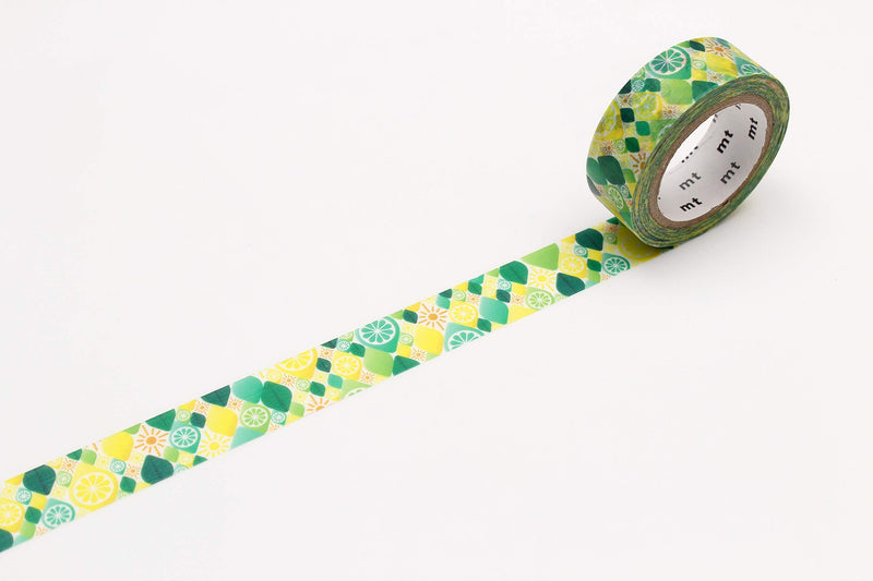 MT ex 'Citrus' Washi - Cinta adhesiva (1 rollo