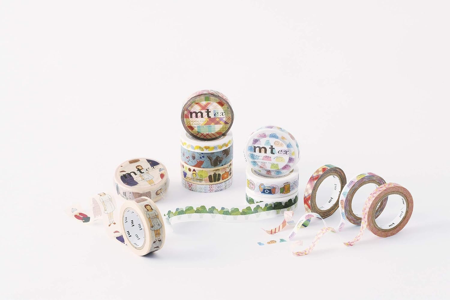 mt ex 'Embroidery Line' Washi Masking Tape 7mm x 7m - 1 roll