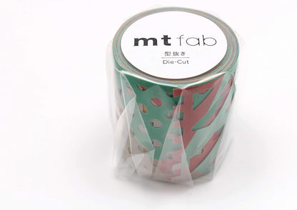 MT fab 'Color and Pattern Block' Die-Cut Washi Masking Tape 45mm x 3m - 1 roll