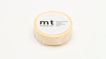 Masking Tape (MT) Plain Pastel Colours, Ecru