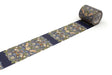 MT Morris & Co. Washi Masking Tape 50mm x 7m - Strawberry Thief Indigo/Mineral
