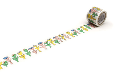 MT Mina Perhonen Washi - Cinta adhesiva (35 mm x 7 m