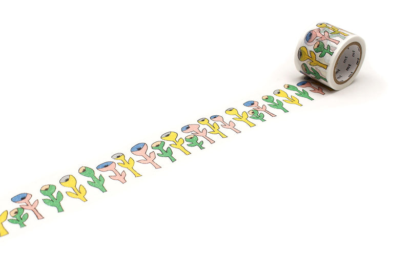 MT Mina Perhonen Washi - Cinta adhesiva (35 mm x 7 m