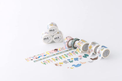 MT Mina Perhonen Washi Masking Tape 12mm x 7m - pesce