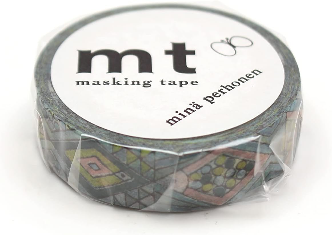 MT Mina Perhonen Washi Masking Tape 12mm x 7m - pesce