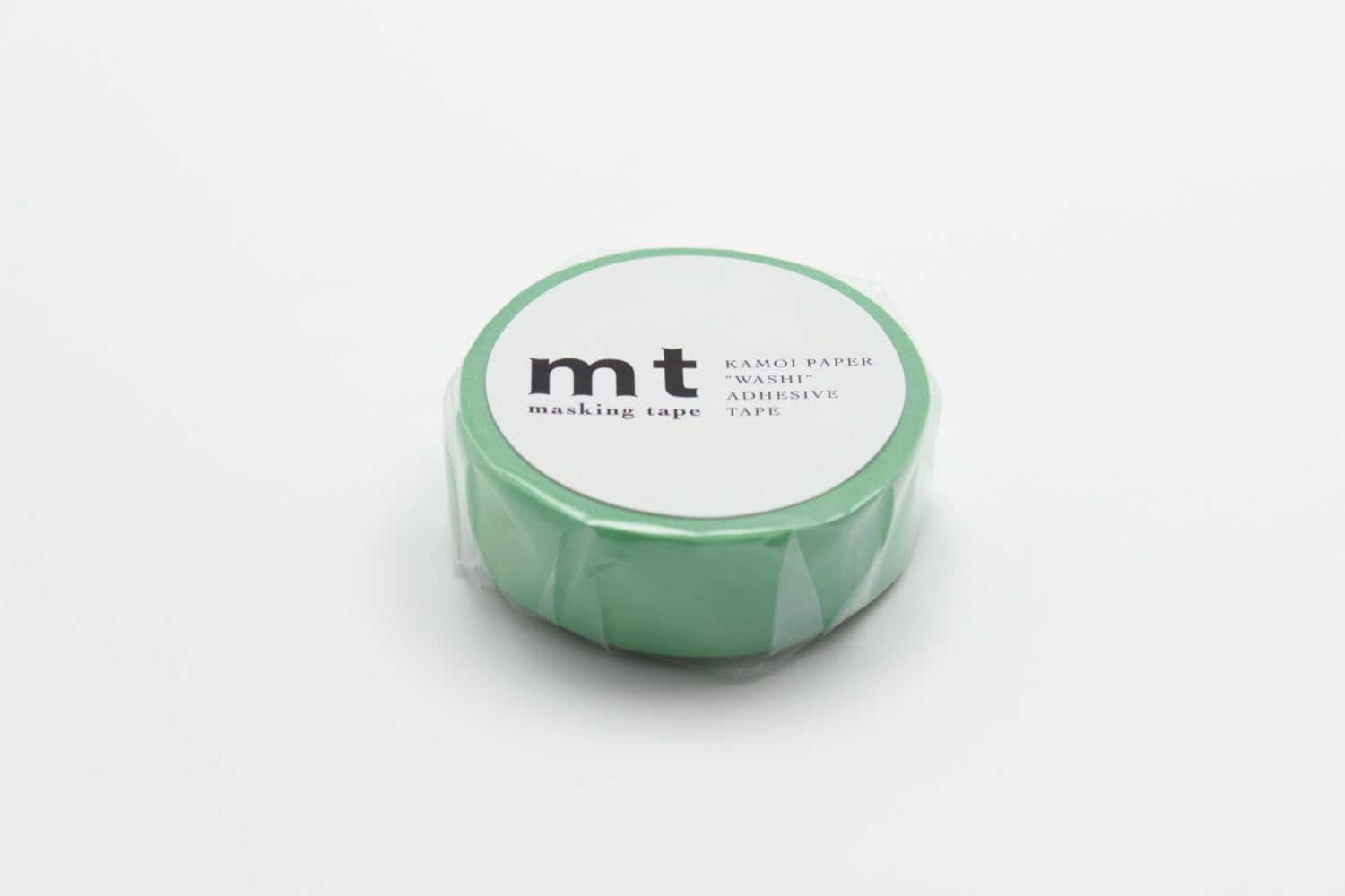 Masking Tape (MT) 1.5 cm Plain Emerald Green