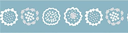MT SOU SOU Washi Masking Tape 7mm x 7m - Floral Embroidery