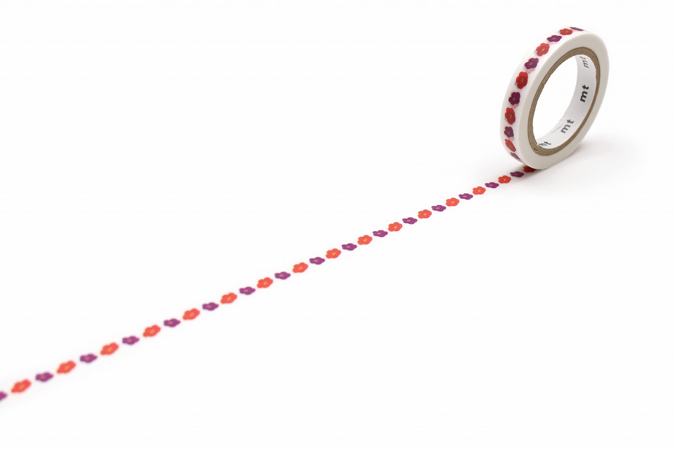 MT SOU SOU Washi Masking Tape 7mm x 7m - hanatsubaki