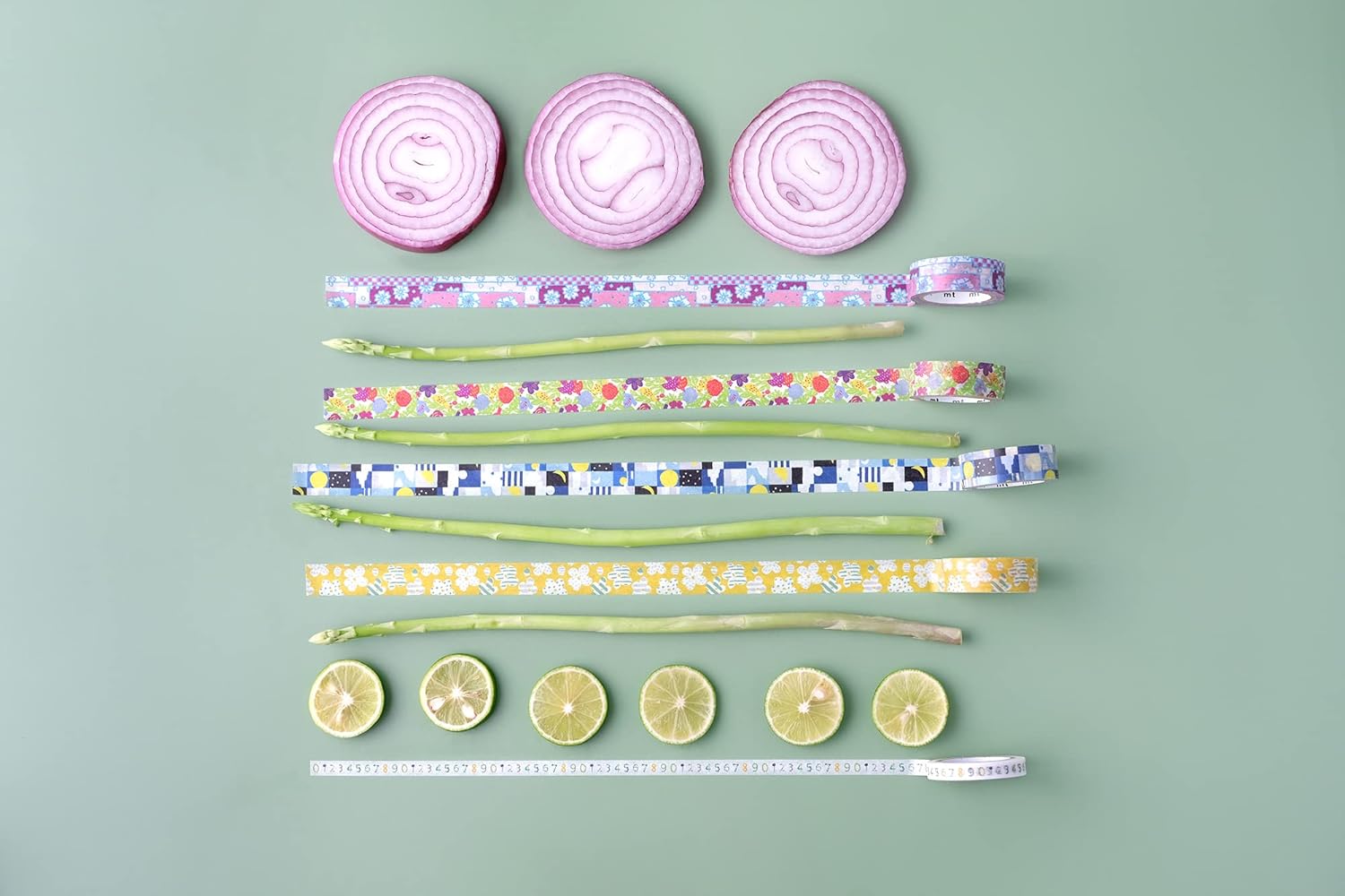 MT SOU SOU Washi Masking Tape 15mm x 7m - Moon and Stars