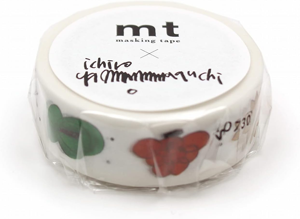 MT Ichiro Yamaguchi Washi Masking Tape 15mm x 7m - hana