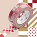 mt Washi Tape 1P deco 15mm x 7m Mix Red