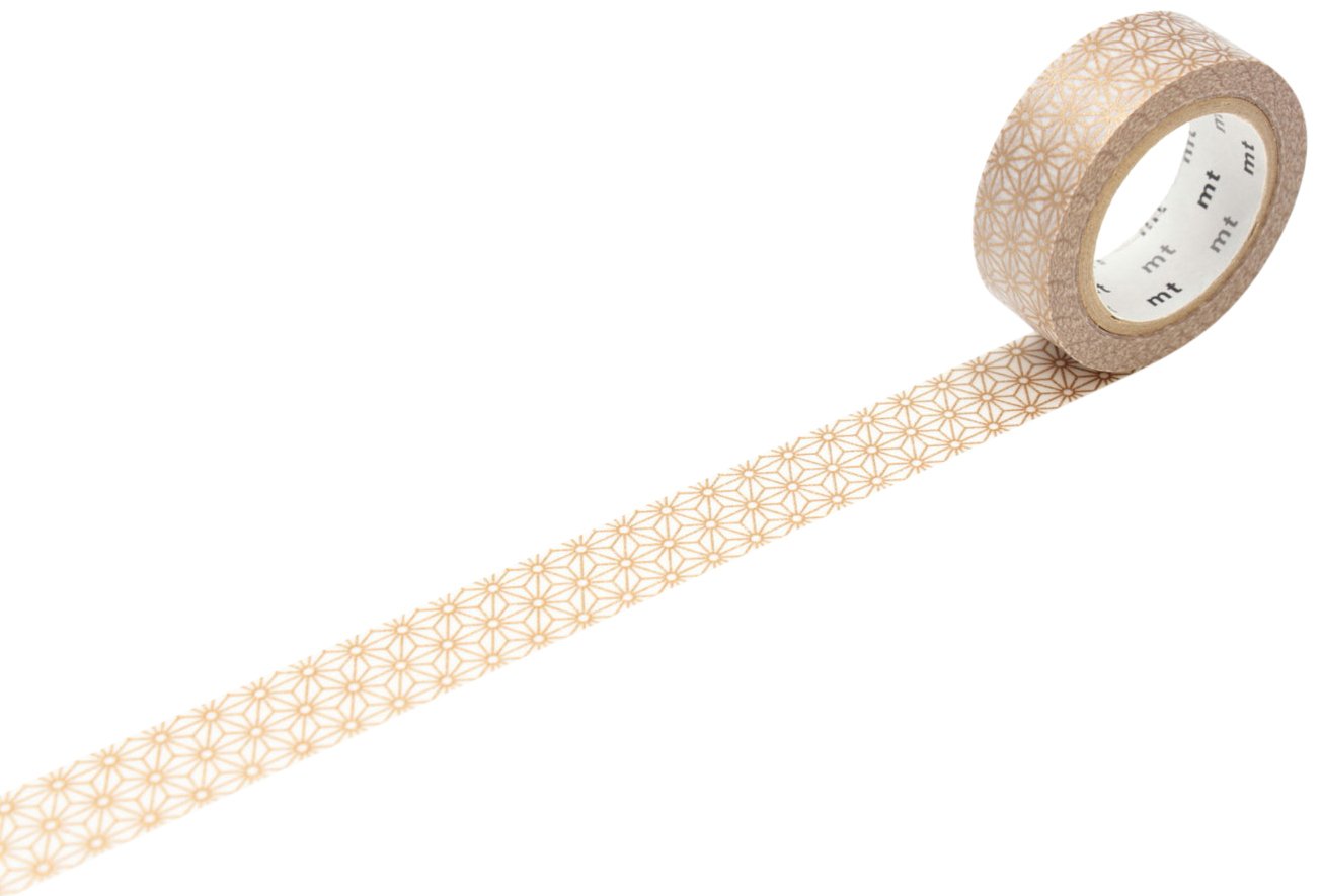 mt Asanoha Sinchu Washi Masking Tape Roll - Ouder