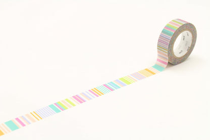 Mt 1P Deco - Multi Border Pastel