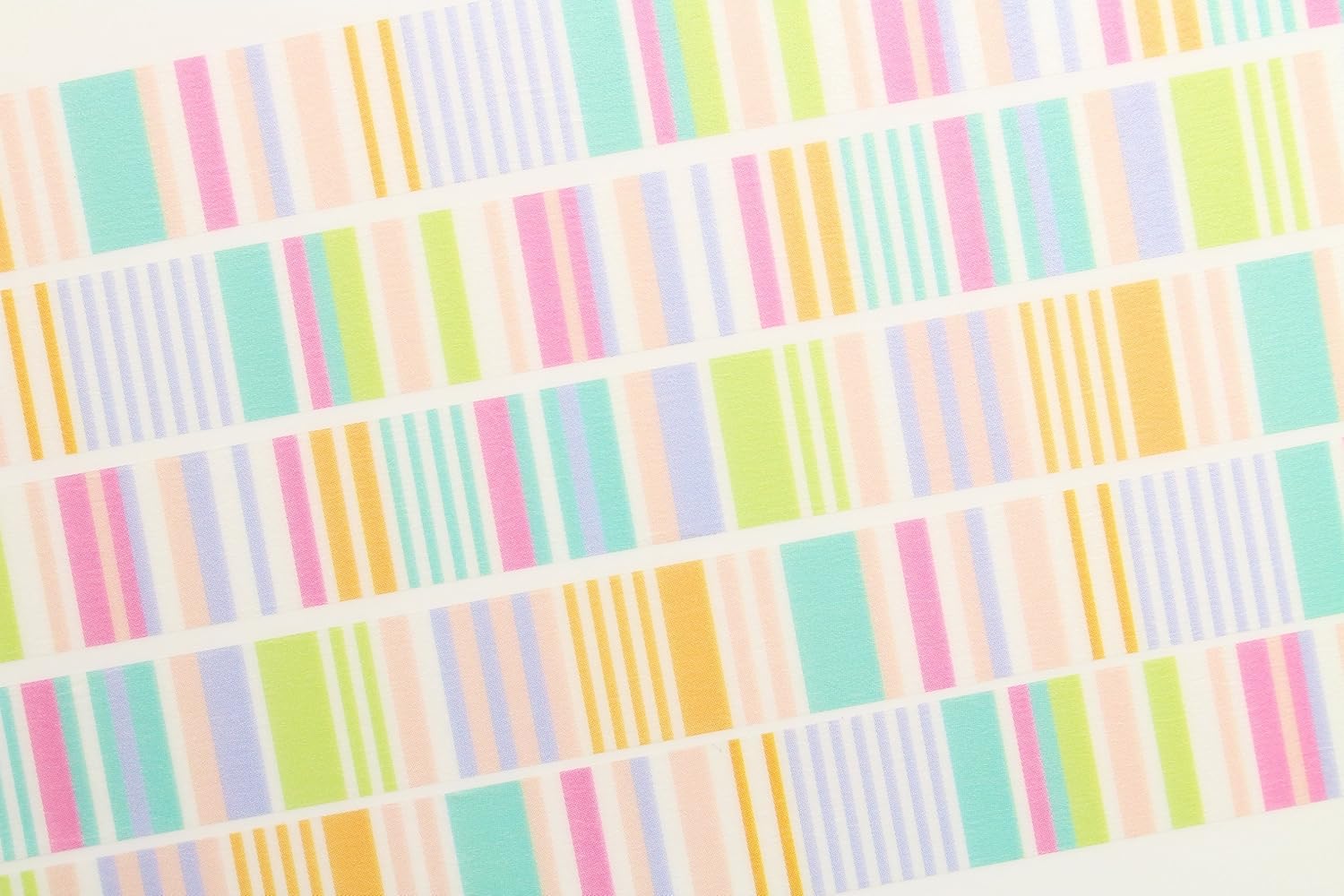 Mt 1P Deco - Multi Border Pastel