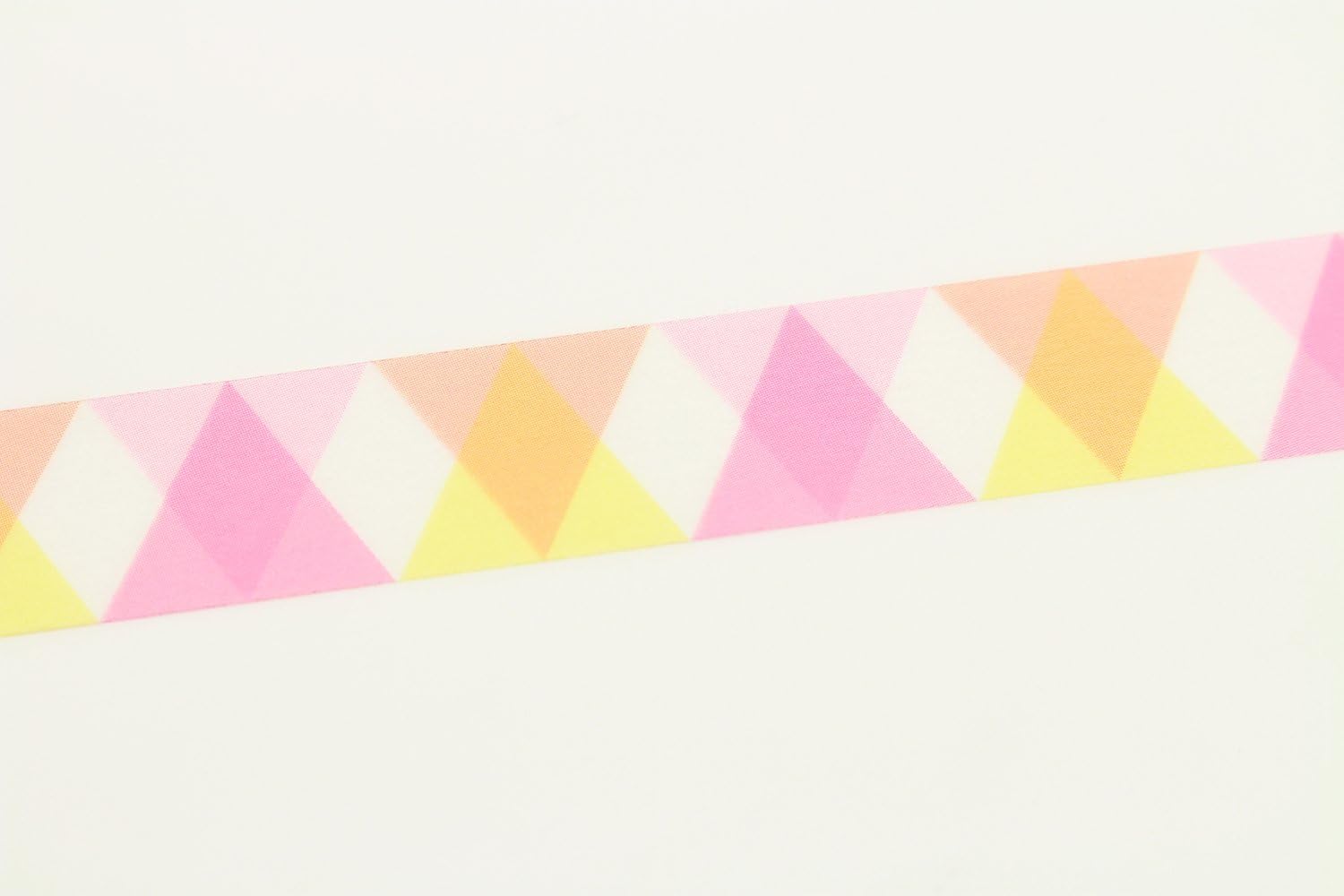 MT Masking Tape "Triangle and Diamond Washi Masking Tape - Pink