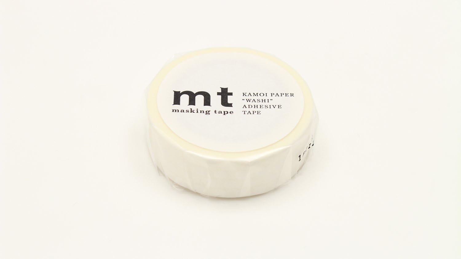 mt Masking Tape 1P "Dot White" Washi Masking Tape - White