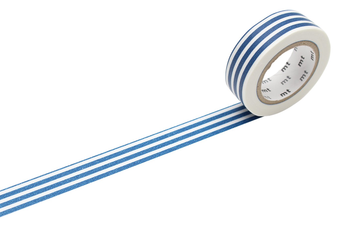 mt Masking Tape 1P "Border Indigo" Washi Masking Tape - Indigo