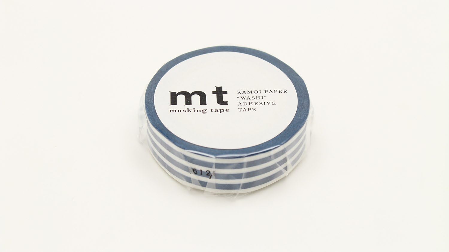 mt Masking Tape 1P "Border Indigo" Washi Masking Tape - Indigo