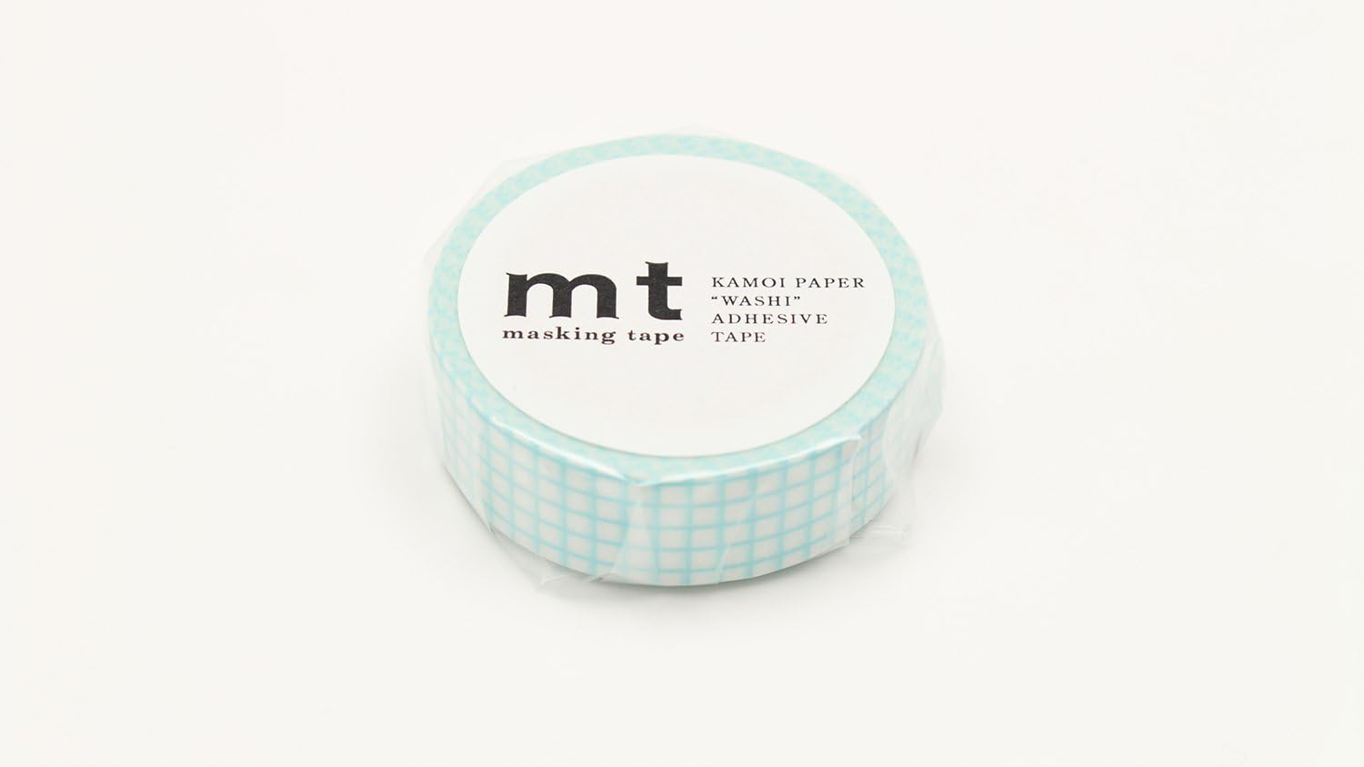 mt Masking Tape 1P "Hougan Mint Blue" Washi Masking Tape - Mint Blue