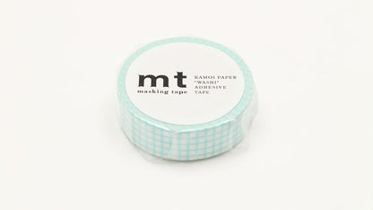 mt Masking Tape 1P "Hougan Mint Blue" Washi Masking Tape - Mint Blue