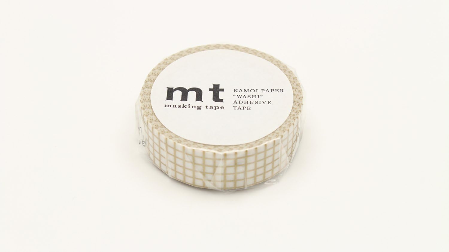 mt Masking Tape 1P "Hougan Gold" Washi Masking Tape - Gold