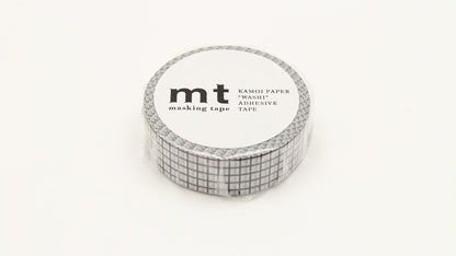 mt Masking Tape 1P"Hougan Black" Washi Masking Tape - Black,15mm x 10m