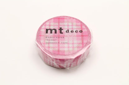 Mt 1P Deco - Check Light Pink