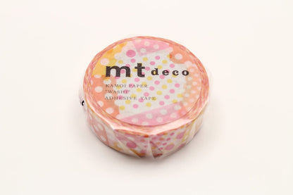mt 1P deco - negapoji dot pink