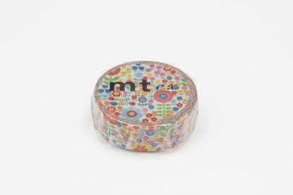 MT Ex Mini Flower Garden Design Washi Masking Tape