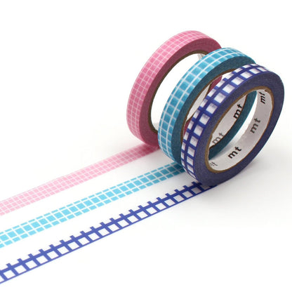 MT Slim Washi Paper Masking Tape : 0.24 in. x 33 ft. (Basic I) / 3-pack