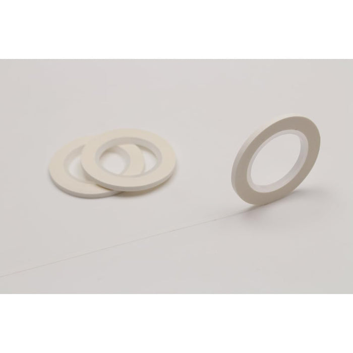 MT Masking Tape Slim Set of 3 Rolls Washi Tape 3mm x 7m White Matt White
