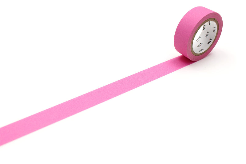 MT Washi Masking Tape - Matte Pink - 1 Roll