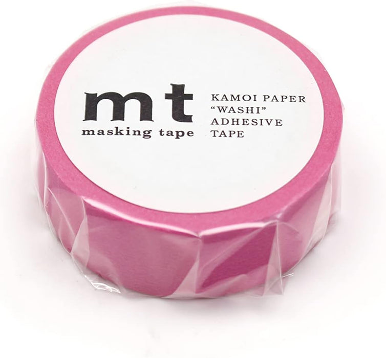 MT Washi Masking Tape - Matte Pink - 1 Roll