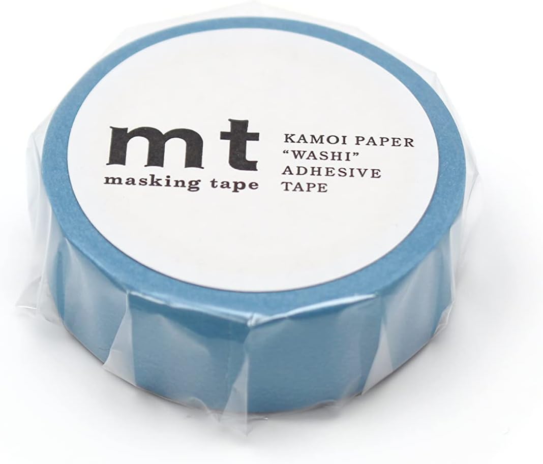 MT Washi Masking Tape - Matte Lightblue - 1 Roll