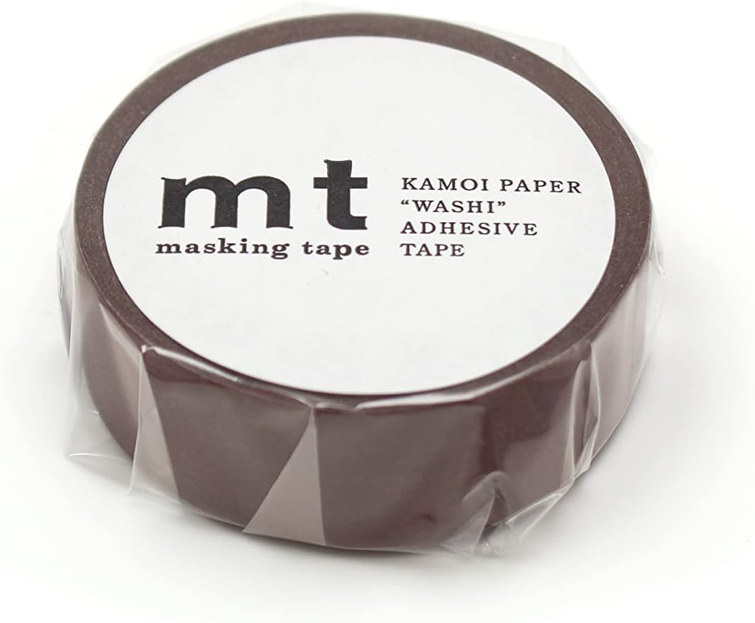 MT Washi Masking Tape - Grayish Red - 1 Roll