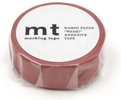MT Washi Masking Tape - Smoky Pink - 1 Roll