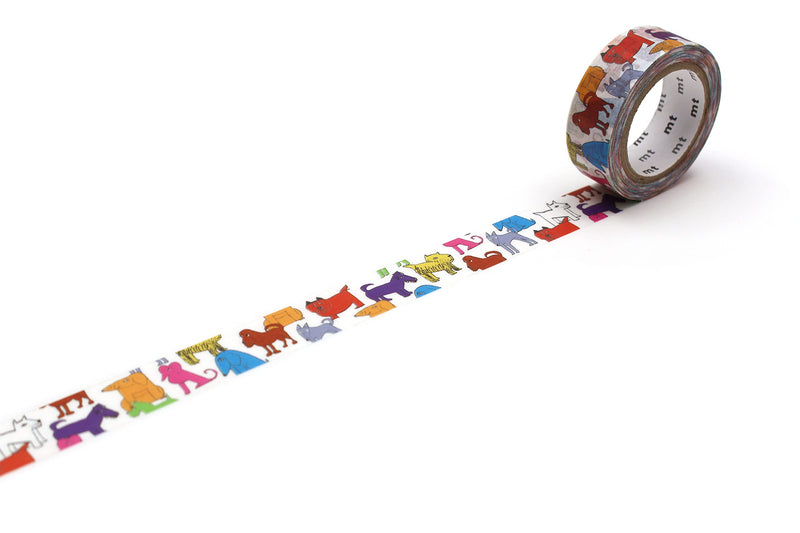MT Products Masking Tape, Multicolour, 15mm Wide